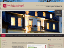 Tablet Screenshot of aparthotel-bad-neuenahr.de